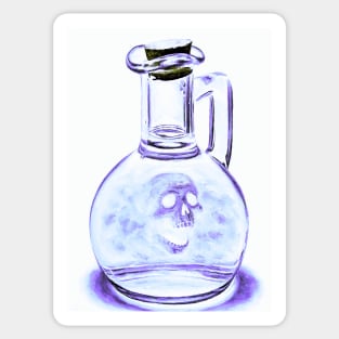 Alchemy poison elixir of life potion - bottle deadly evil Sticker